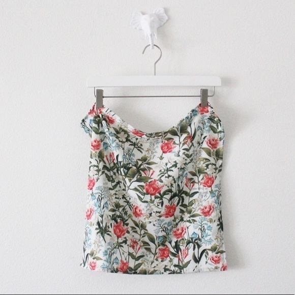 NWT Handmade Floral 18” x 18” Hair Scarf main image 7